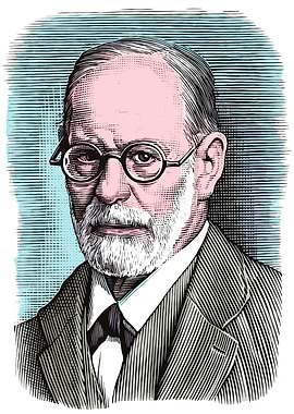Portrait of Sigmund Freud