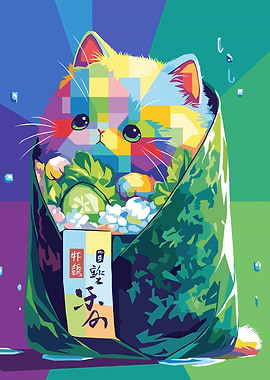 Cute Cat Sushi