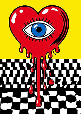 Bleeding Heart with Eye