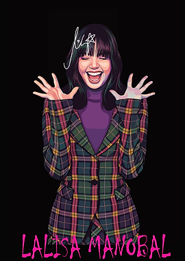 Lalisa Manobal Pop Art Portrait