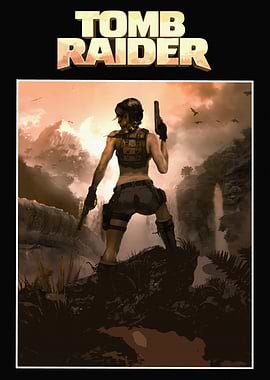 Lara Croft in Tomb Raider