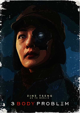 3 Body Problem Ye Wenjie Poster