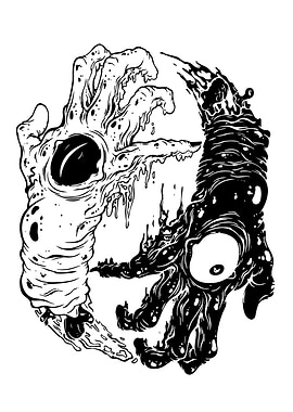 Yin Yang Monster Hands