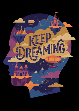 Keep Dreaming Silhouette