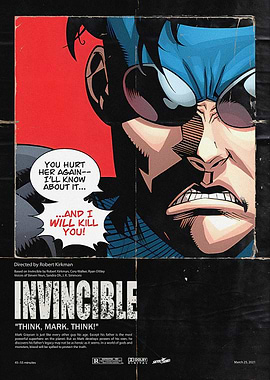 Invincible Comic Poster