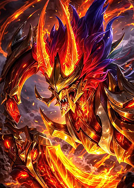 Fiery Dragon Warrior
