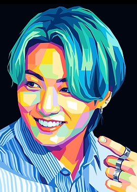 Jungkook Pop Art Portrait