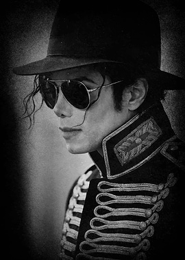 Michael Jackson in Military Jacket