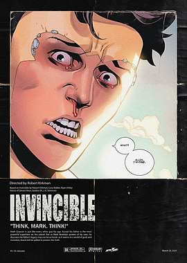 Invincible Comic Poster