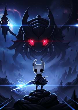 Hollow Knight and the Radiance
