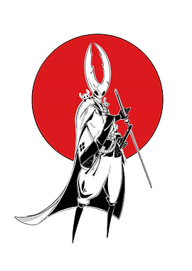 Hornet Samurai with Red Sun