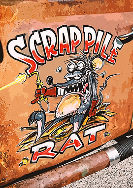 Scrapple Rat Cartoon Art