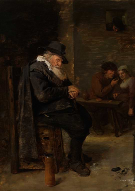 Old Man in a Tavern