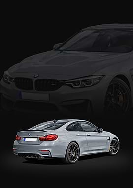 BMW M4 CS Rear View