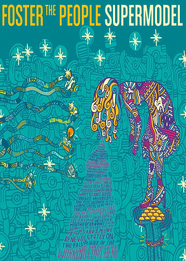 Foster the People Supermodel Album Art