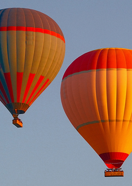 Hot Air Balloons at Sunrise