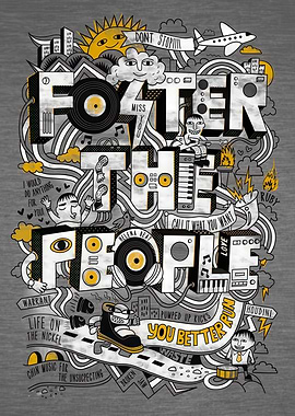Foster the People Doodle Art