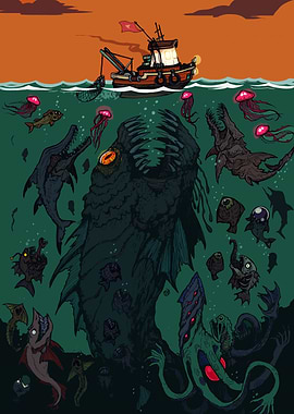 Dredge Game Art