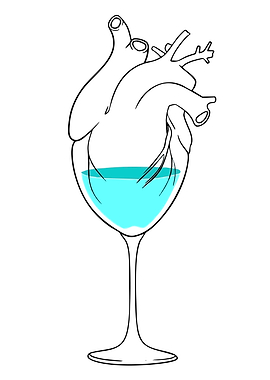 Heart in a Wine Glass