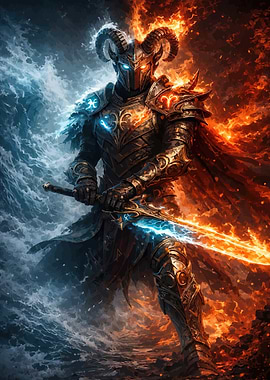 Warrior of Fire and Ice