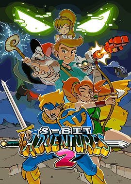 8-Bit Adventures 2 Game Art