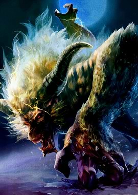 Fierce Lightning Monster