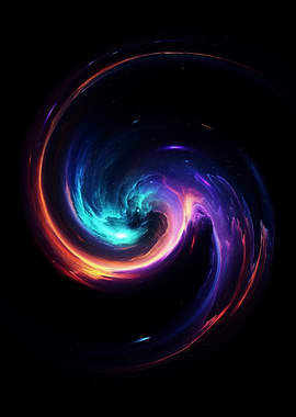 Cosmic Swirl Nebula