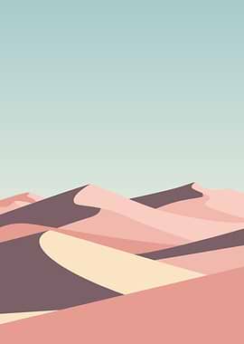 Desert Dunes Landscape