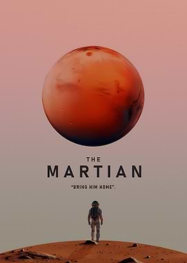 The Martian Movie Poster