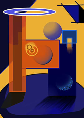 Abstract Geometric Composition with Spheres