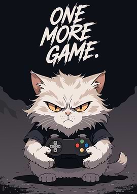 Grumpy Cat Gamer one more Game