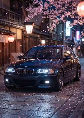 BMW M3 E46 in Japanese Street