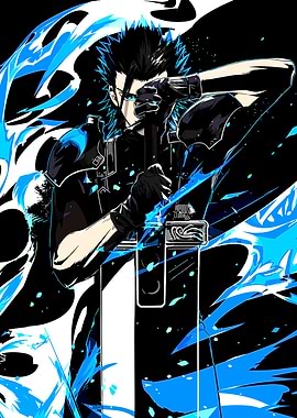 Zack Fair with Buster Sword