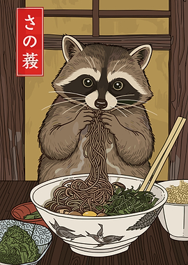 The Hungry Tanuki's Soba Bowl