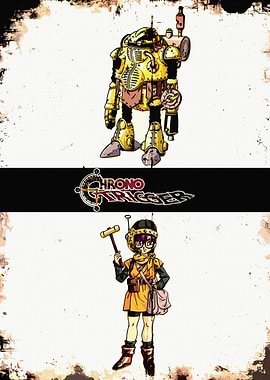 Chrono Trigger Robot and Frog