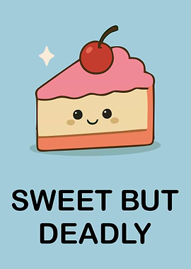 Cute Cake with Text
