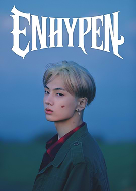 Enhypen Jay in Green Jacket