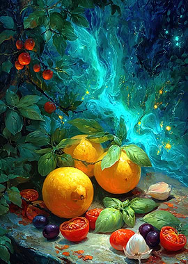 Enchanted Garden Still Life