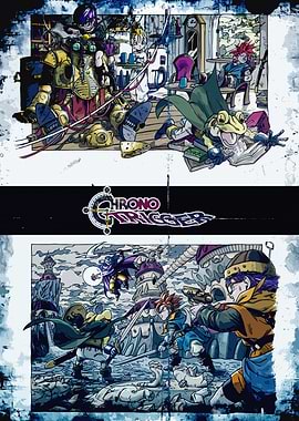 Chrono Trigger Characters in Action