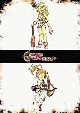 Chrono Trigger Characters and Logo