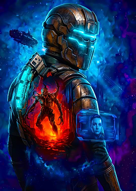 Dead Space Fantasy Poster Art