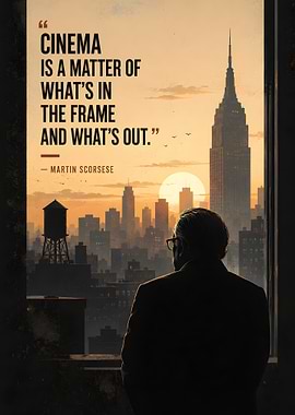 Martin Scorsese quote about cinema