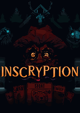 Inscryption Game Title Art