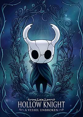 Hollow Knight A Vessel Unbroken Poster