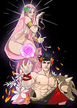Hades and Persephone Digital Art