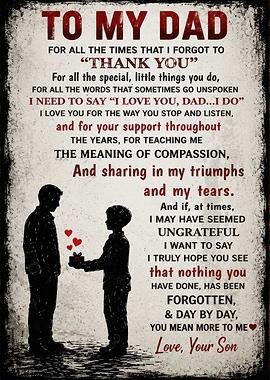 To My Dad Poem