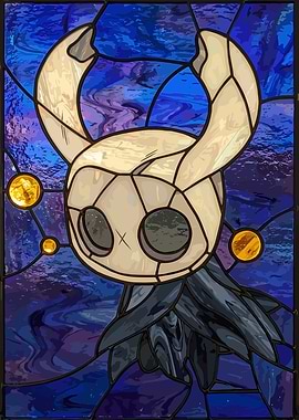 Stained Glass Knight Character Art