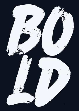 Bold Text Art