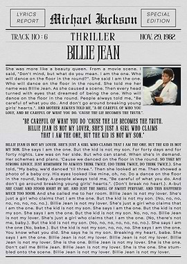Michael Jackson Billie Jean