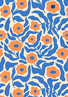 Abstract Floral Pattern